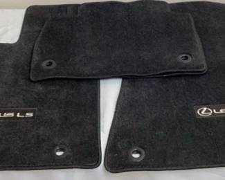 Lexus LS Black Carpet Floor Mats 4 Pc