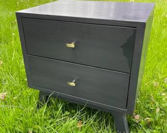 Solid wood furniture nightstand  with drawers - pair of two