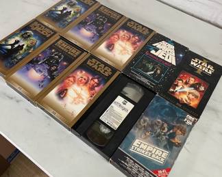 Star Wars Movie VHS Collection