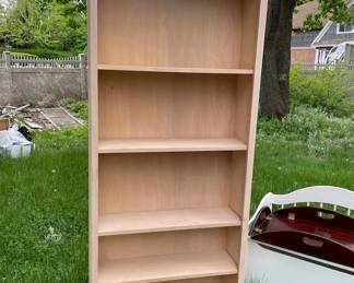 Solid wood bookcases - 2 available