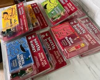 Beetle Bailey figurines new in box
