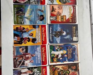 Huge collection of over 1,000 of movies on VHS - hundreds of DVD movies also for sale