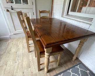 Kitchen table and chairs