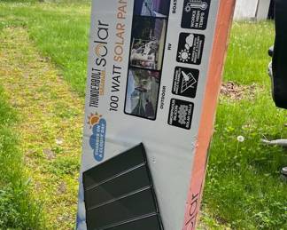 Solar panel new in box