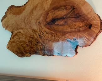 Live Edge Wall Art Natural Walnut Wooden Sculpture Artwork Custom Designed by JT Gates