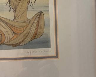 Signed and Titled "Sun Catcher" Framed Print by Maxine Noel