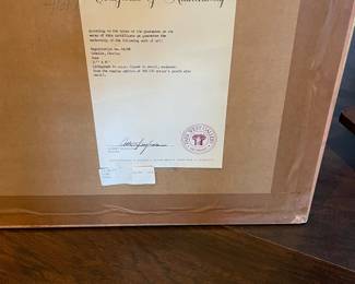 Charles Cobelle, Lithograph, Signed in Pencil, Numbered "Rome" 357/500