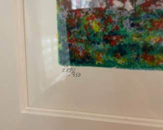 Signed & Numbered Serigraph by: Yuval Wolfson “Bridge” 288/350