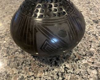 Nicolas Silverira Vintage Mexico Signed Pottery