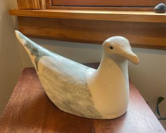 Anderson Design Studio Art Pottery Hand Painted Seagull Bird Figurine Marked