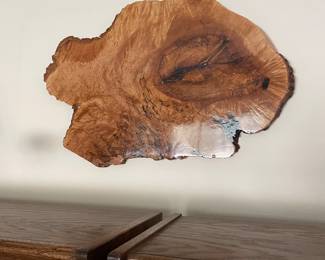 Live Edge Wall Art Natural Walnut Wooden Sculpture Artwork Custom Designed by JT Gates