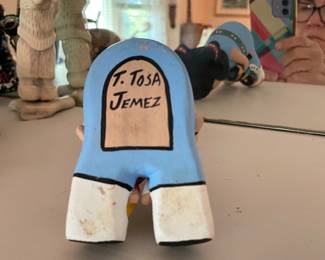 Storyteller, Signed by Jemez Pueblo Artist, Tim Tosa