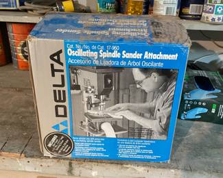 Delta Oscillating Spindle Sander Attachment for Drill Press