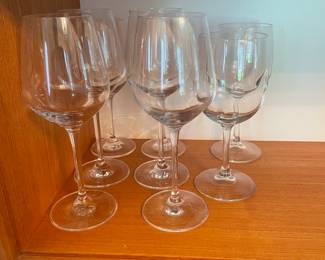 Long Stem Wine Glasses - Set of 8 -