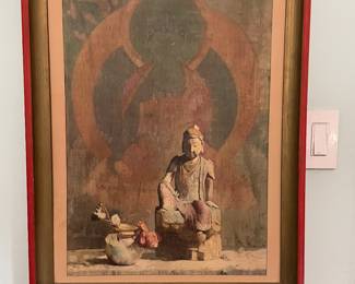 Vintage Hovsep Pushman Framed Print - “When Autumn is Here”