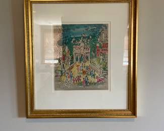 Charles Cobelle, Lithograph, Signed in Pencil, Numbered "Arc de Triomphe" 418/500