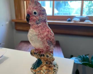 Vintage Stangl Pottery Birds #3405 Cockatoo