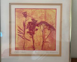Eric Bellman Etching Signed and Numbered 11/25