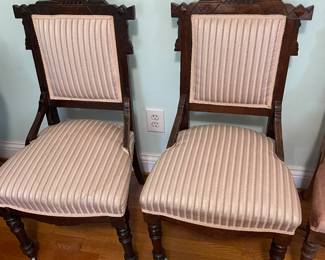 Pair of Antique Victorian Chairs