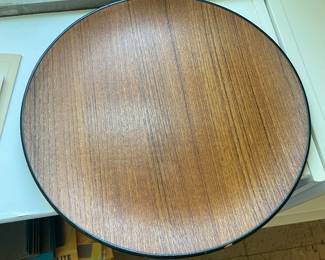 Vintage Mid Century Modern Teak Wood Serving Tray