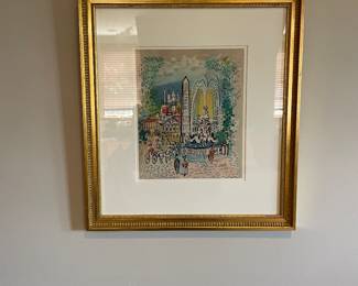 Charles Cobelle, Lithograph, Signed in Pencil, Numbered "Rome" 357/500