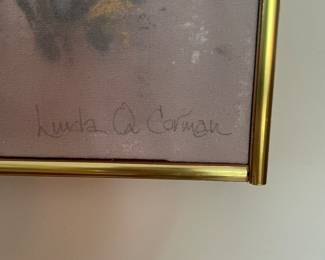 Painting on Canvas 27” x 29” by: Linda Corman 1985