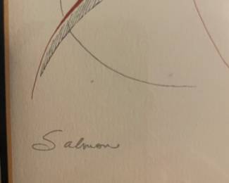 Salmon by Danny Dennis Matted