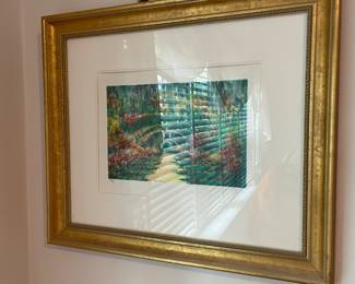 Signed & Numbered Serigraph by: Yuval Wolfson “Bridge” 288/350