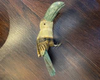 Toucan Natural Stone Carved Bird