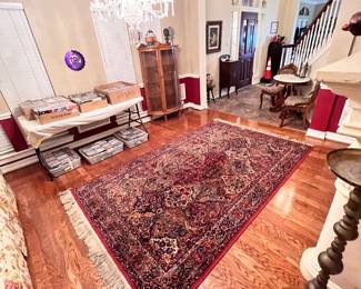 The house has several fantastic rugs!