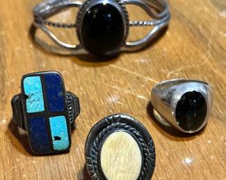 Several really nice sterling silver pieces