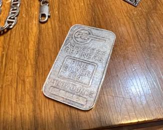 Yeah… that’s just a bar of pure 99.9 silver!