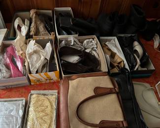 women's shoes and handbags