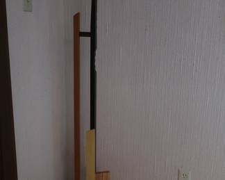 12       tall wood  art   Price  is    200..00