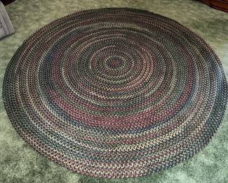 7 ft diameter area rug