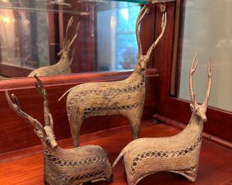 Vintage Dhokra Brass Set