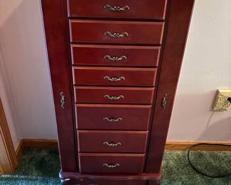 Standing Jewelry Box