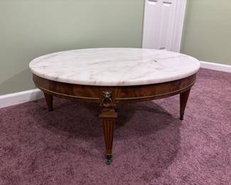 Marble Top Coffee Table