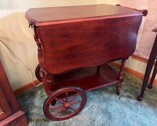 Drop Leaf Table Cart