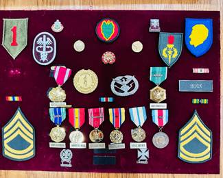 Army Medals and Patches