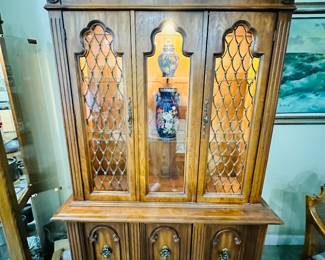 Lighted China Cabinet