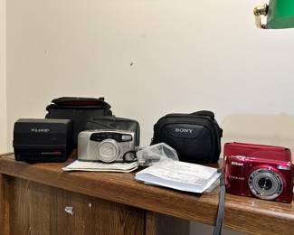 Polaroid, Samsung and Nikon Cameras