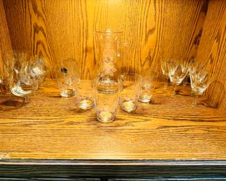 Rosenthal Crystal, Shadow Rose