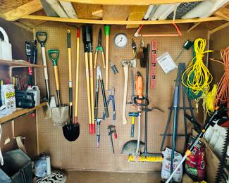 Lawn and Garden Tools, Various