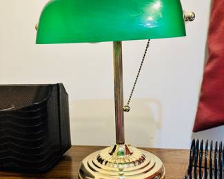 Reproduction Bankers Lamp