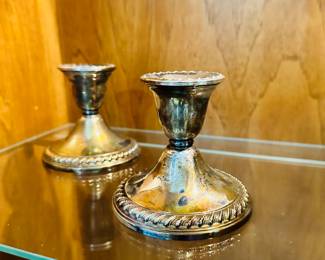 Sterling Candle Sticks