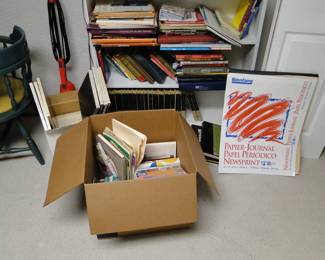 More books, and scribble pads too