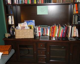 Books on all three levels of the home, priced to sell. The more you buy the more you save