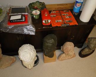 One of a kind artist created busts