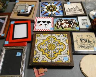 Handmade one of a kind original tiles